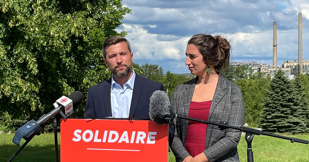 Arsenic à RouynNoranda « Avec Québec solidaire, c’est fini les passe